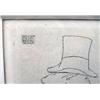 Image 4 : A SMALL FRAMED ETCHING BY EDOUARD MANET, "BAUDELAIRE DE PROFILE EN CHAPEAU"