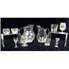 Image 1 : A LARGE LOT OF COLORLESS GLASS BAR WARE