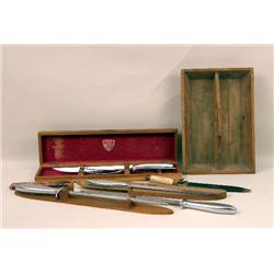 A GROUP OF GERBER CARVING TOOLS