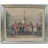 Image 8 : A PAIR OF FRAMED POLYCHROME ETCHINGS, PLATES 4 AND 6 FROM THE SERIES "BACHELOR`S HALL"