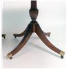 Image 3 : A BAKER FURNITURE REGENCY-STYLE INLAID MAHOGANY EXTENSION TWO-PEDESTAL DINING TABLE