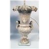 Image 2 : A PAIR OF NEOCLASSICAL-STYLE CARVED ALABASTER URNS