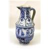 Image 1 : A GERMAN BLUE AND GREY SALT GLAZED WINE KRUG