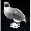 Image 2 : A PAIR OF LALIQUE GLASS QUAIL