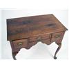 Image 2 : A QUEEN ANNE CARVED AND FIGURED WALNUT DRESSING TABLE