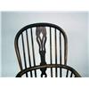 Image 3 : TWO SIMILAR YEW-WOOD SACK BACK WINDSOR ARMCHAIRS