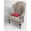 Image 2 : A PAIR OF QUEEN ANNE STYLE WALNUT EASY CHAIRS
