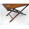 Image 3 : A GEORGE III MAHOGANY TRAY ON STAND