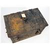 Image 2 : A WROUGHT-IRON STRONG BOX