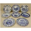 Image 2 : A LARGE GROUP OF BLUE AND WHITE PORCELAIN PLATES
