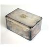 Image 3 : A MATCHED PAIR OF TIFFANY &amp; CO. MAKERS SILVER SOLDERED RECTANGULAR LIDDED BOXES