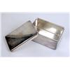 Image 4 : A MATCHED PAIR OF TIFFANY &amp; CO. MAKERS SILVER SOLDERED RECTANGULAR LIDDED BOXES
