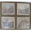 Image 1 : FOUR FRAMED POLYCHROME ETCHINGS BY CARLE VERNET