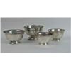 Image 1 : FOUR STERLING SILVER REVERE-FORM BOWLS