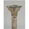 Image 3 : A SET OF FOUR ENGLISH SILVER WEIGHTED COLUMNAR CANDLESTICKS