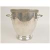 Image 1 : A CARTIER, ITALY STERLING SILVER DOUBLE-HANDLED FOOTED ICE BUCKET