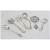Image 1 : A GROUP OF SIX SILVER SERVING SPOONS