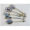 Image 2 : A GROUP OF TWENTY SEVEN ASSORTED STERLING SILVER AND SILVER-PLATED SOUVENIR SPOONS