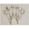 Image 1 : A SET OF SIX GORHAM STERLING SILVER TABLESPOONS