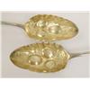 Image 6 : A PAIR OF GEORGE III BERRY SPOONS