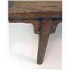 Image 2 : A STAINED HARDWOOD FARM-STYLE TABLE