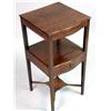 Image 2 : A GEORGE III INLAID MAHOGANY WASHSTAND