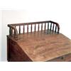 Image 2 : A RED-STAINED MAPLE SCHOOLMASTER`S DESK