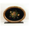 Image 1 : A BLACK, RED AND GOLD PAPIER MACHE SERVING TRAY