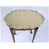 Image 4 : A QUEEN ANNE-STYLE BRASS-MOUNTED MAHOGANY TRAY-TOP SIDE TABLE