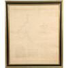 Image 1 : A FRAMED CHART OF THE POTOMAC RIVER