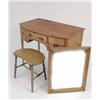 Image 1 : A FEDERAL-STYLE PINE BOWFRONT DRESSING TABLE