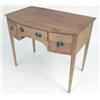 Image 2 : A FEDERAL-STYLE PINE BOWFRONT DRESSING TABLE