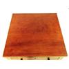 Image 2 : A CLASSICAL CHERRYWOOD TWO-DRAWER SEWING TABLE
