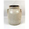 Image 4 : A SALT-GLAZED COBALT BLUE FLOWER-DECORATED STONEWARE CROCK
