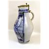 Image 1 : A SALT-GLAZED COBALT AND SHIP-DECORATED STONEWARE JUG