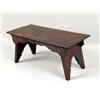 Image 3 : A DIMINUTIVE MAHOGANY FOOTSTOOL