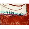 Image 3 : A FRAMED POLYCHROME ABSTRACT CRAYON ON PAPER