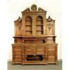 Image 1 : A MONUMENTAL CARVED WALNUT AND MARBLE-EMBELLISHED VICTORIAN BREAKFRONT