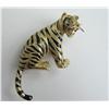 Image 2 : AN 18K YELLOW GOLD AND BLACK ENAMEL TIGER-FORM BROOCH