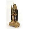 Image 4 : A VICTORIAN GOTHIC REVIVAL CAST-BRASS MANTLE CLOCK