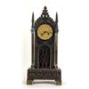 Image 2 : A VICTORIAN GOTHIC REVIVAL BRASS MANTLE CLOCK