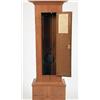 Image 4 : A STAINED PINE TALL CASE CLOCK