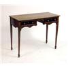 Image 1 : A GEORGE III-STYLE INLAID MAHOGANY DRESSING TABLE