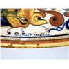 Image 4 : A TIN-GLAZED EARTHENWARE POLYCHROME-DECORATED CHARGER
