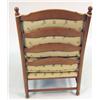 Image 4 : A PROVINCIAL LADDERBACK ARMCHAIR