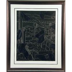 A PRINT BY SUSAN HALL