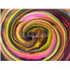 Image 3 : A MURANO SWIRLED POLYCHROME ART GLASS CHARGER PLATE
