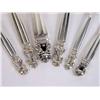 Image 2 : A GEORG JENSEN "ACORN" PATTERN STERLING SILVER FLATWARE SERVICE FOR EIGHT