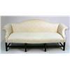 Image 1 : A CHIPPENDALE-STYLE CAMELBACK SOFA