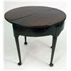 Image 2 : A GEORGE I MAHOGANY DEMI-LUNE GAMES TABLE
